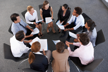 An image of people in mediation training in Virginia